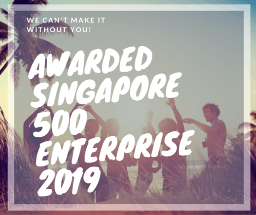 AG Singapore – Singapore 500 Enterprise 2019 Award