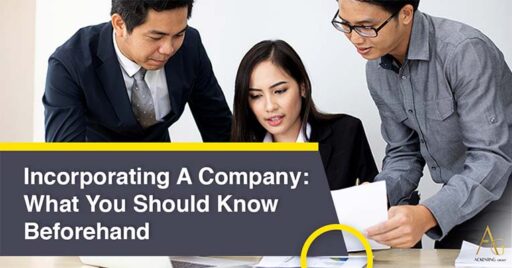 Incorporating A Company: What You Should Know Beforehand